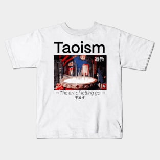 Taoism Religion Design Kids T-Shirt